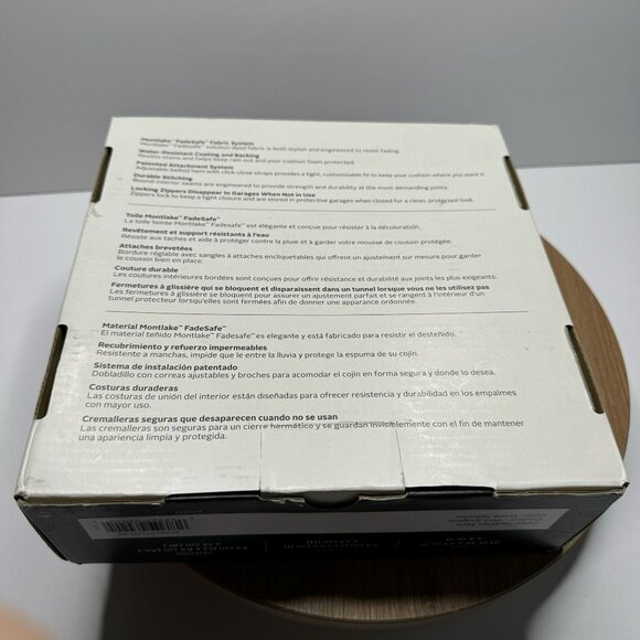 Classic Accessories Montlake FadeSafe Cushion Cover Rectangle Heather Fern 21x25 - Picture 2 of 5